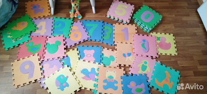 Коврик пазл