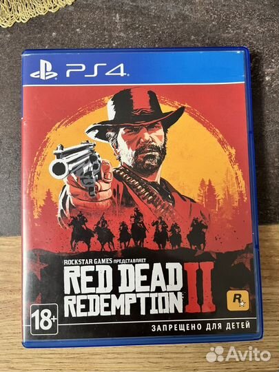Red dead redemption 2 ps4 диск