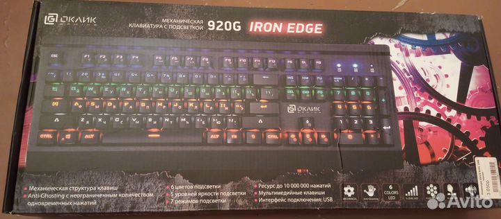 Механическая клавиатура oklick 920g