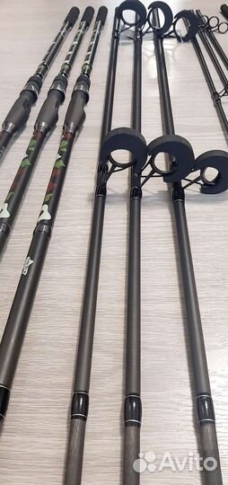 Карповые рыболовные удилища и катушки Dayo