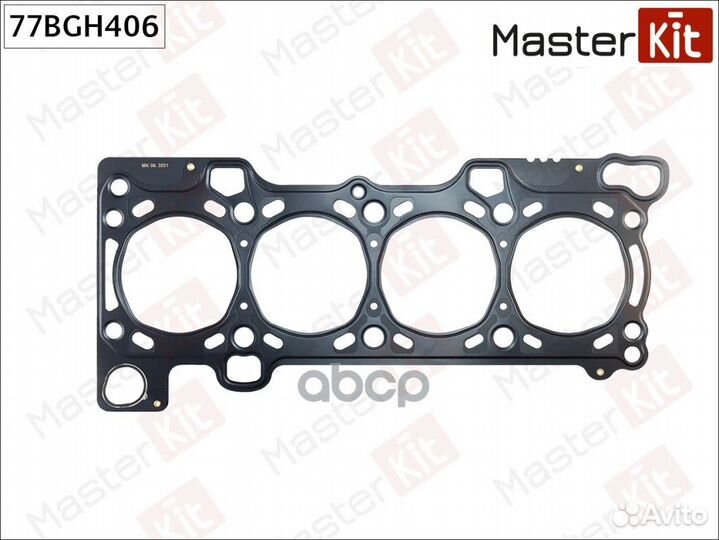 77BGH406 Прокладка ГБЦ fiat ducato 2.3D 1.3мм
