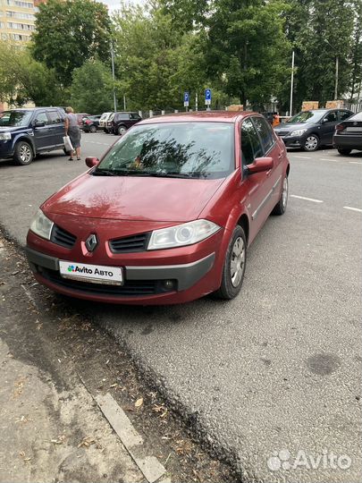 Renault Megane 1.6 AT, 2006, 173 000 км