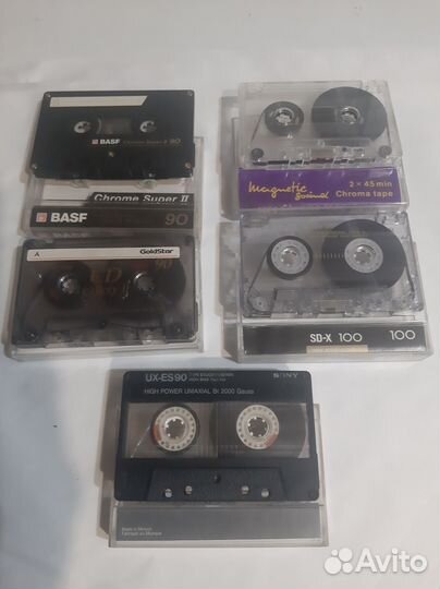 Аудио кассеты с записью