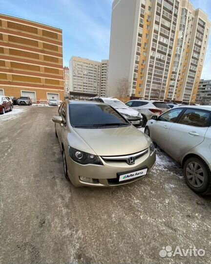 Honda Civic 1.8 AT, 2007, 280 000 км