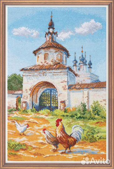 Схема для вышивания Овен,Суздальский петушок