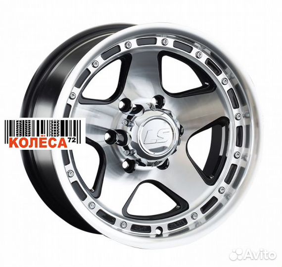 LS Wheels LS870 8x15 6x139,7 ET-10 Dia106.1 BKF