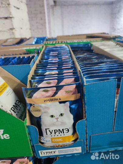 Корм для кошек Гурмэ