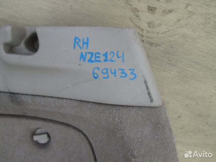 Обшивка багажника правая Toyota Corolla Fielder