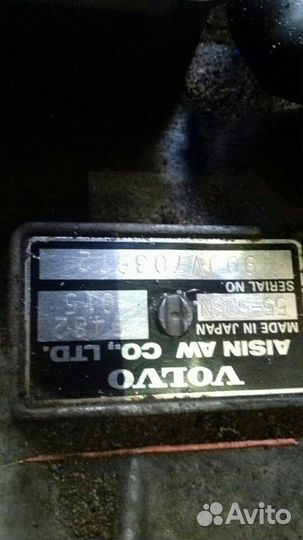 Коробка автомат aisin 55-50 volvo s80