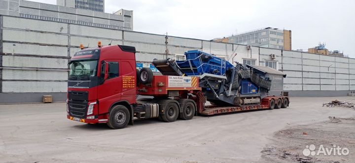 Аренда трала. Перевозка спецтехники, негабарита