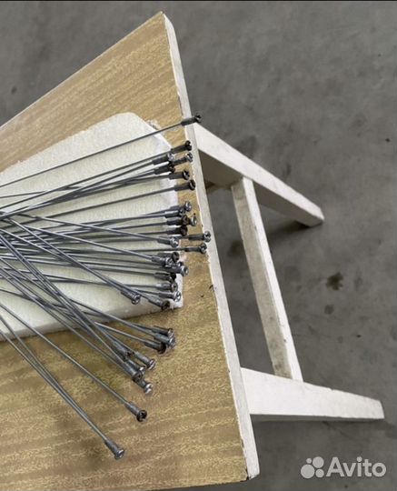 Втулка и спицы