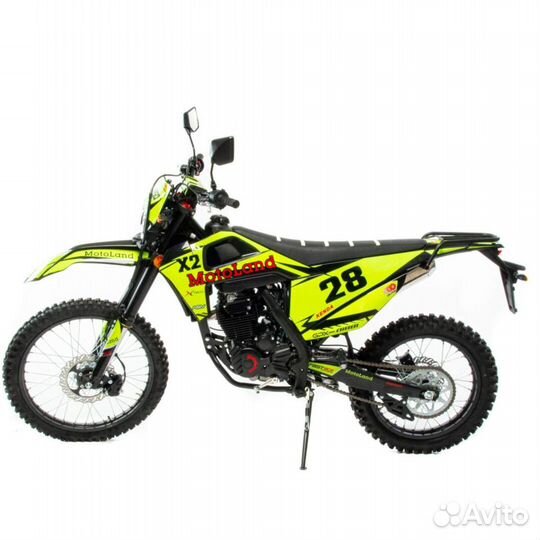 Мотоцикл Кросс Motoland X2 250 (172FMM)