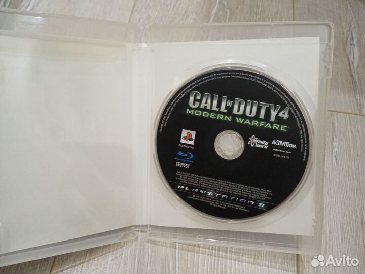 Игры на playstation 3 Call of duty4 modern warfare