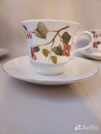 Чашка с блюдцем. Цена за все