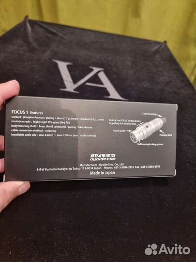 Топовые XLR разъемы oyaide focus 1