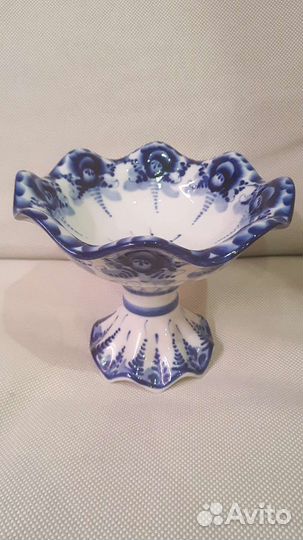 Конфетница. гжель