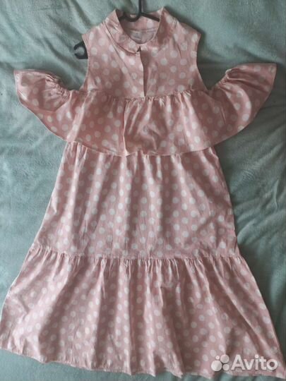 Летнее платье для кормящих