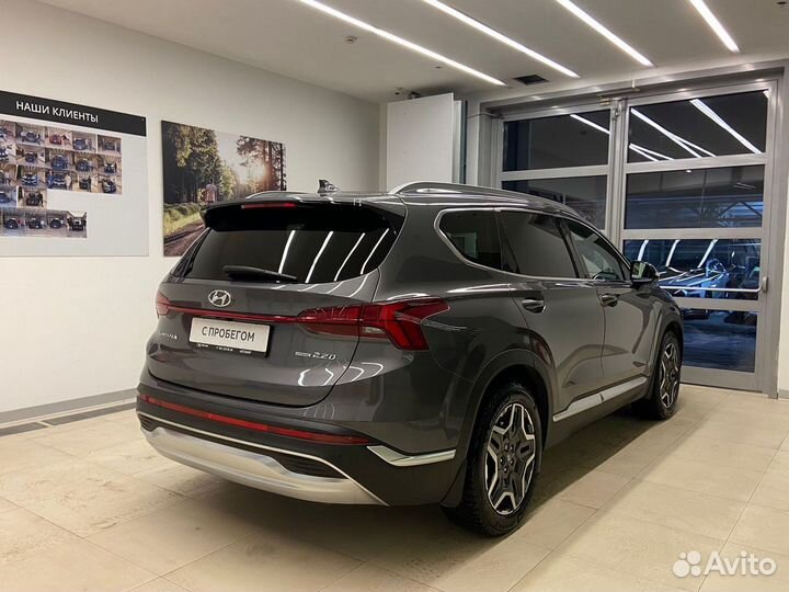 Hyundai Santa Fe 2.2 AMT, 2021, 81 000 км