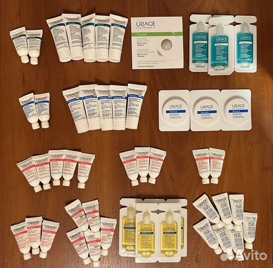 Пробники Bioderma, Vichy, La roche posay, Uriage