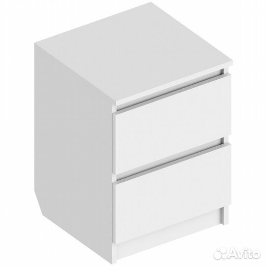 Тумба прикроватная Бьянко с 2-мя ящиками