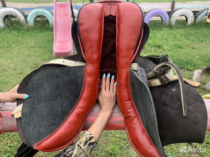 Седло троеборное