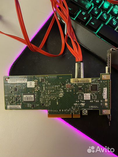 SAS/sata raid контроллер LSI megaraid 9240-4i