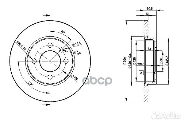 Диск тормозной 78bd3392 Icer