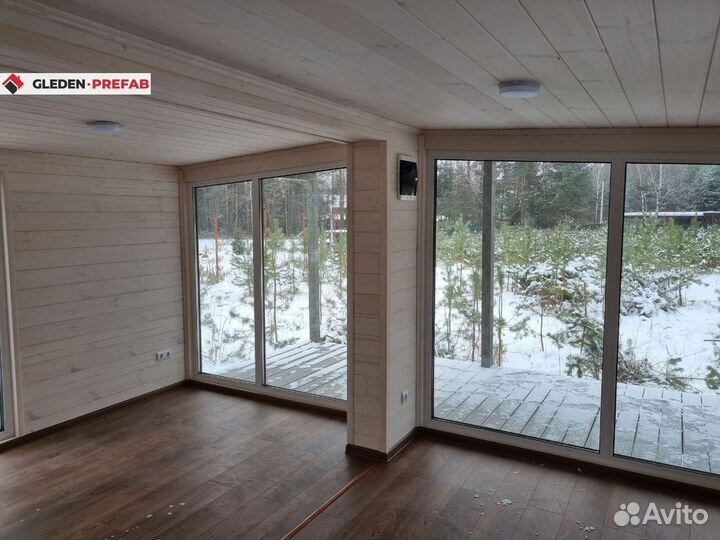 Готовый модульный дом 51 м2 / Дом под ключ