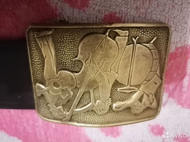 Бляха, пряжка с ремнём