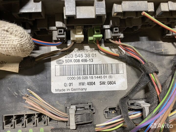 Блок управления SAM Mercedes W203