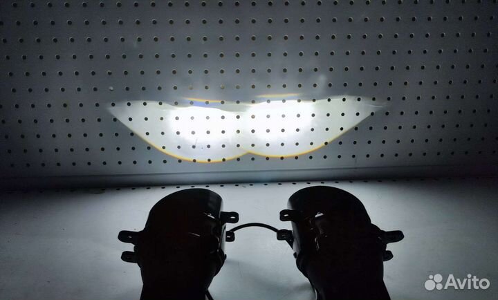 Противотуманные фары toyota, 120Вт (свет белый)