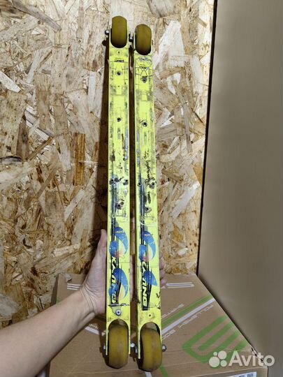 Лыжероллеры конек