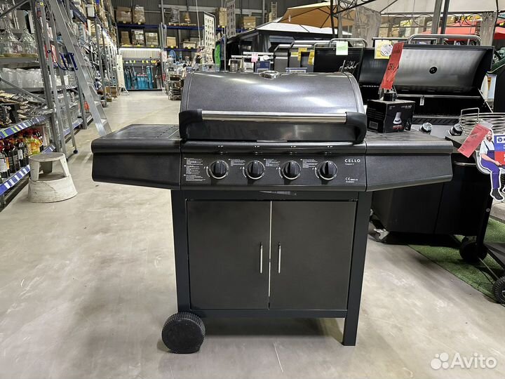 Газовый гриль cello compact 4