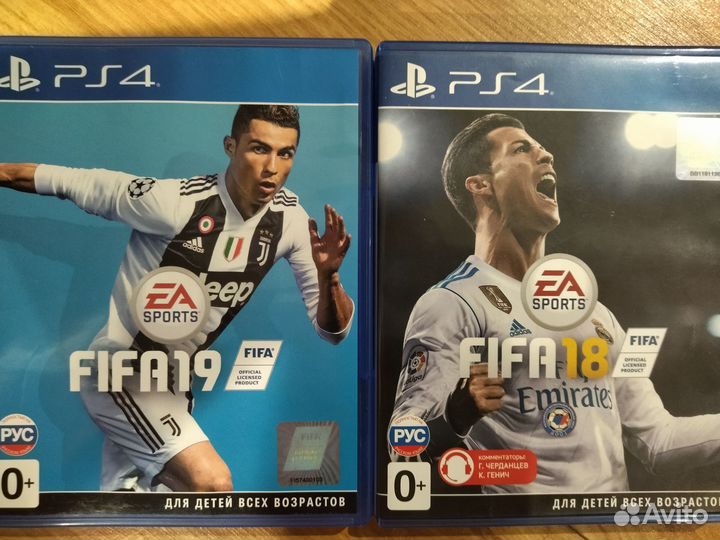 Игры для ps4 - FIFA (сборник 5 дисков)