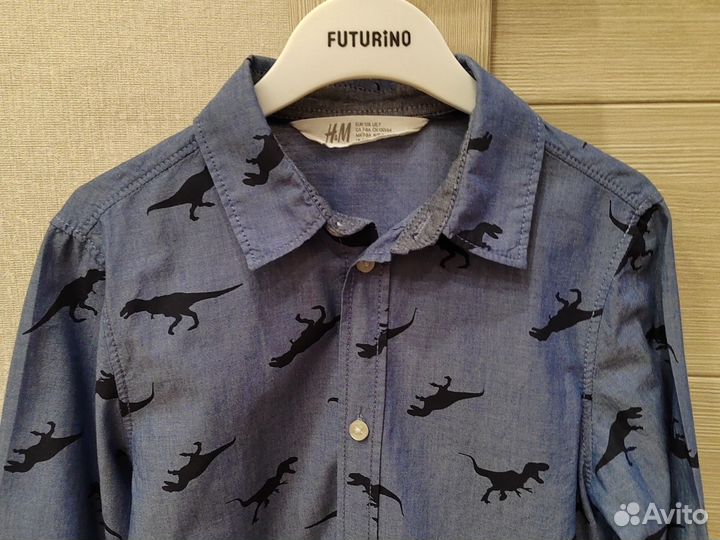 Рубашка для мальчика 122 128