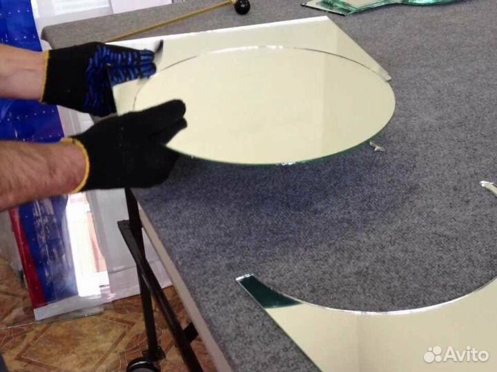 Резка стекла по размерам