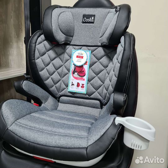 Новое удобное автокресло Costa 2/3 isofix
