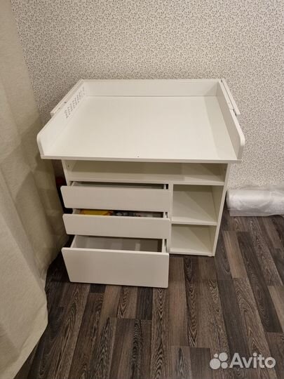 Пеленальный стол смостад (Икея), 90x79x100 см