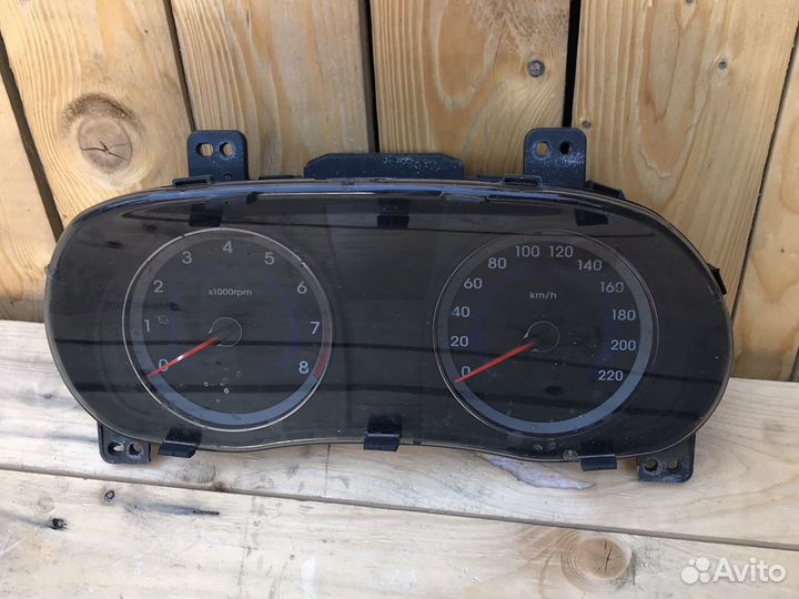 Щиток панель приборов солярис 2011-2017 solaris