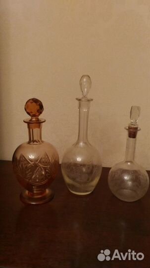 Графин, графины СССР с пробками