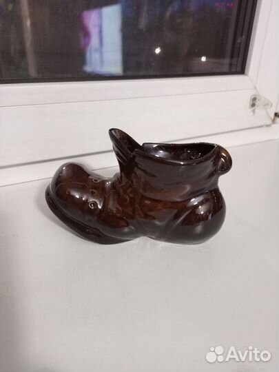 Пепельница статуэтка башмак СССР