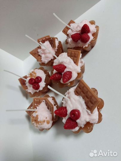 Свечи восковые ручной работы