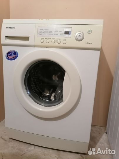 Стиральная машина samsung 3.5 кг. Рабочая