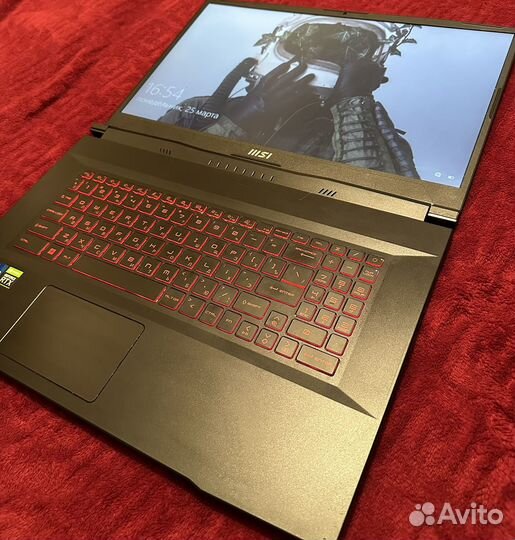 Ноутбук msi gf76 katana