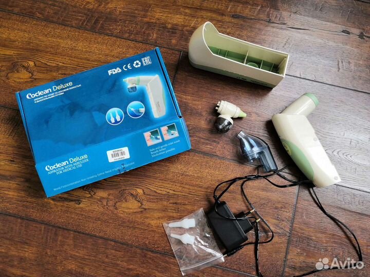 Coclean deluxe аспиратор инголятор
