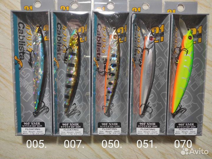 Воблеры Pontoon 21 Cablista: 90F-SMR, 90SP-SMR