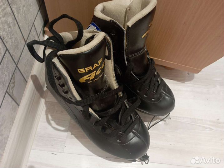 Фигурные коньки graf ace новые 31 размер