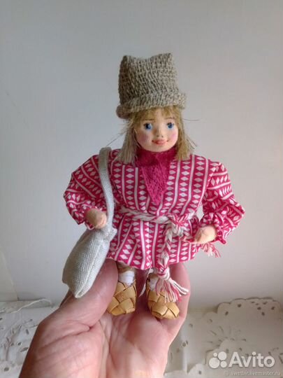 Куклы крестьянские дети подарок артельные куклы