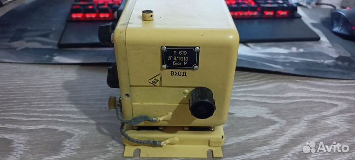 Р-619 (ксв метр) - рефлексометр (блок 