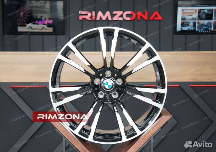 Кованые диски R22 706 style на BMW 3